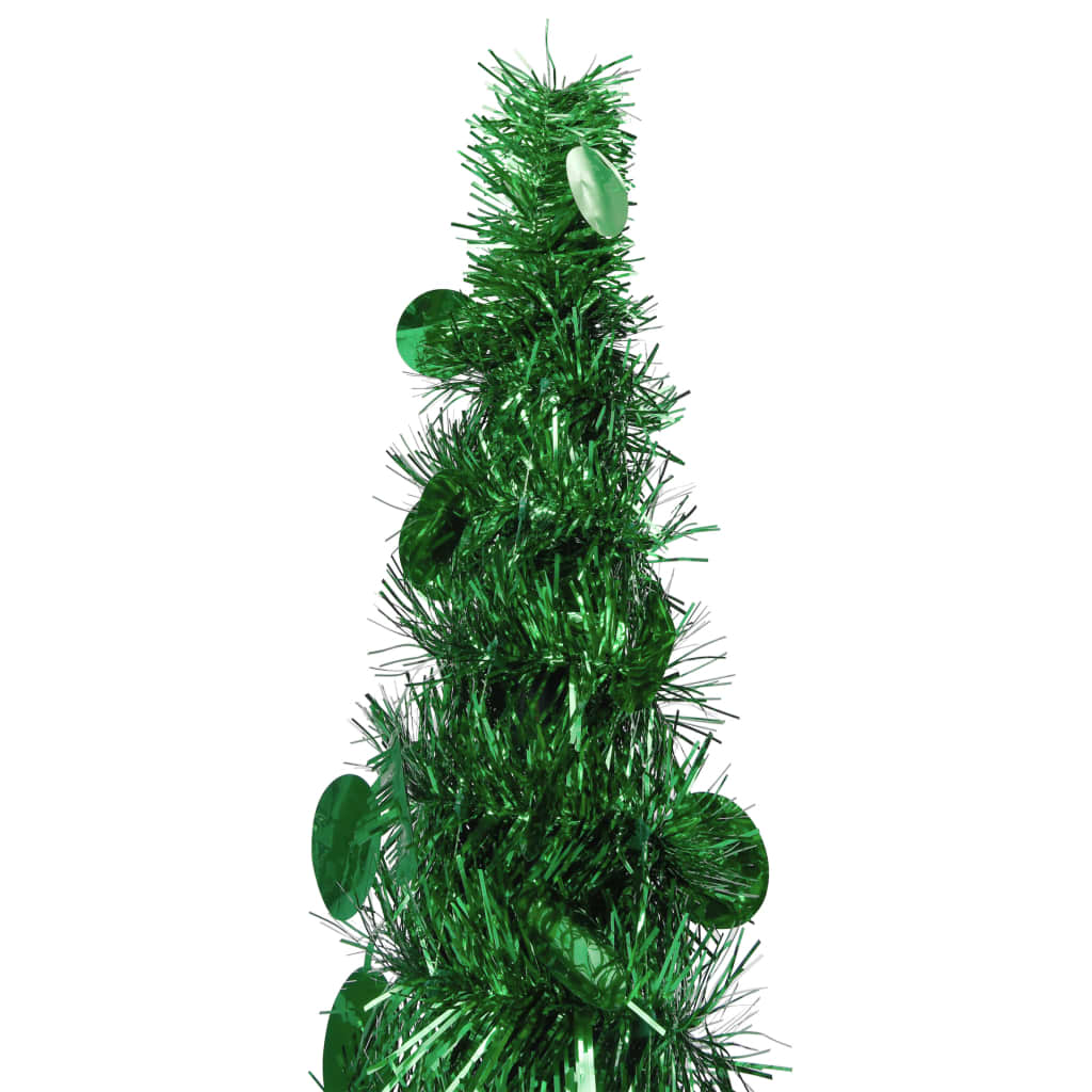 Pop-up Artificial Christmas Tree Green 4 ft PET