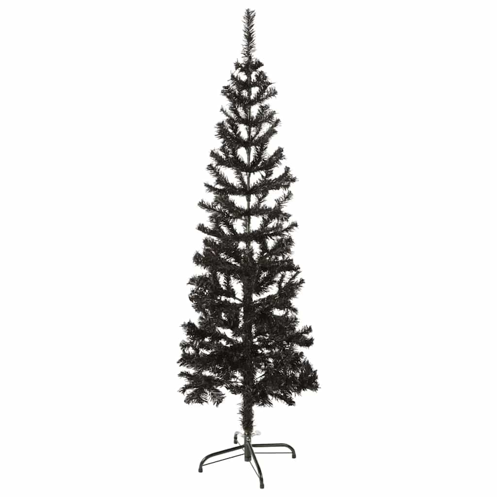 Slim Christmas Tree Black 5 ft