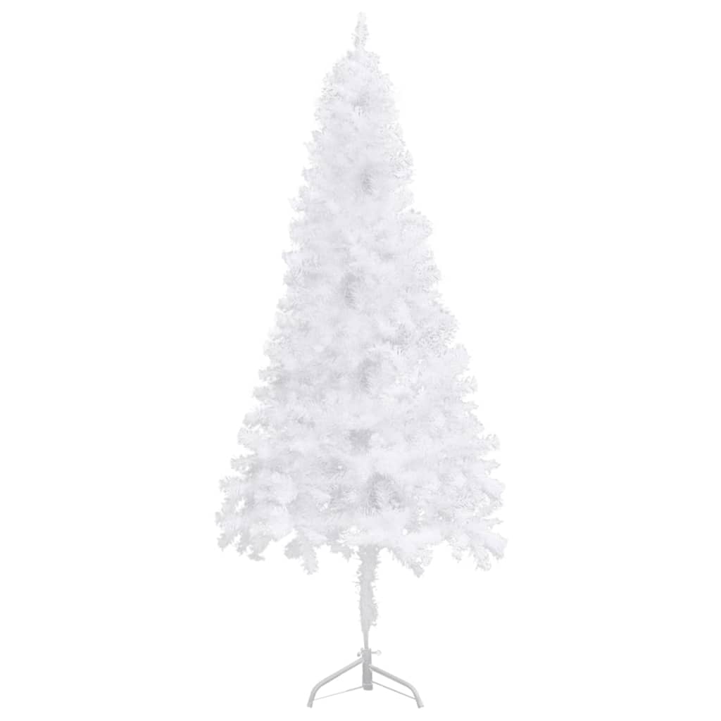 Corner Artificial Christmas Tree White 7 ft PVC
