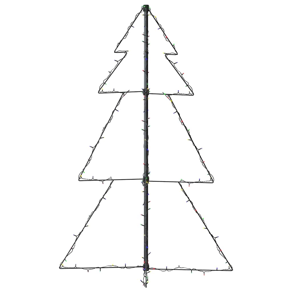 Christmas Cone Tree 160 LEDs Indoor and Outdoor 3x4 ft