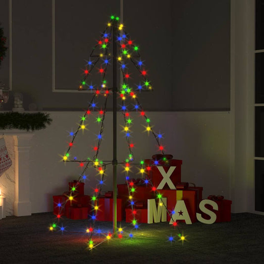 Christmas Cone Tree 160 LEDs Indoor and Outdoor 3x4 ft