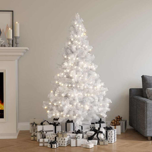 Artificial Pre-lit Christmas Tree with Stand 70.9" 620 Branches