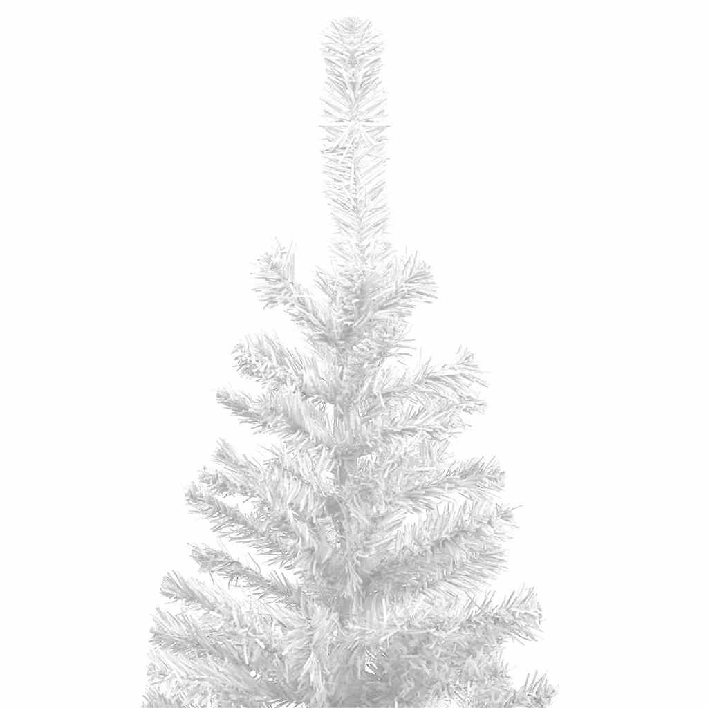 Artificial Pre-lit Christmas Tree L 94.5" White