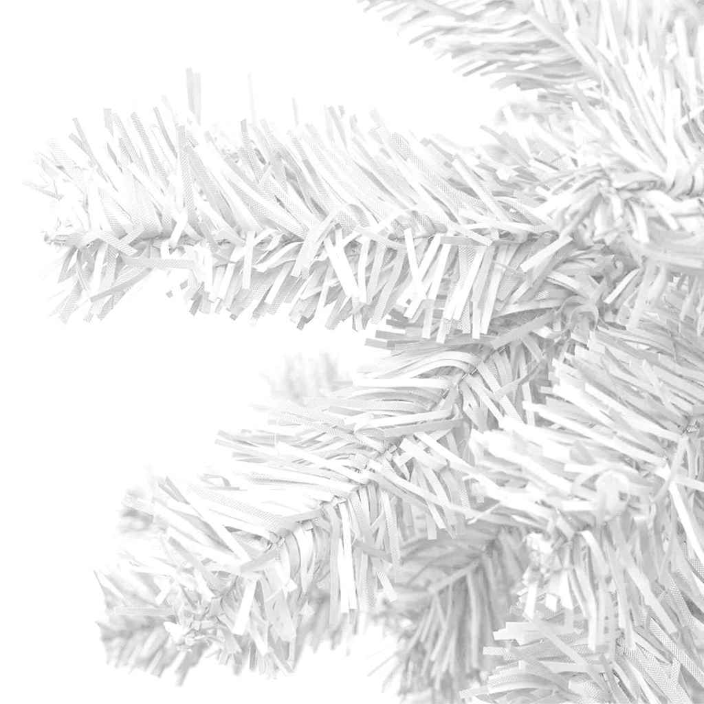 Artificial Pre-lit Christmas Tree L 94.5" White