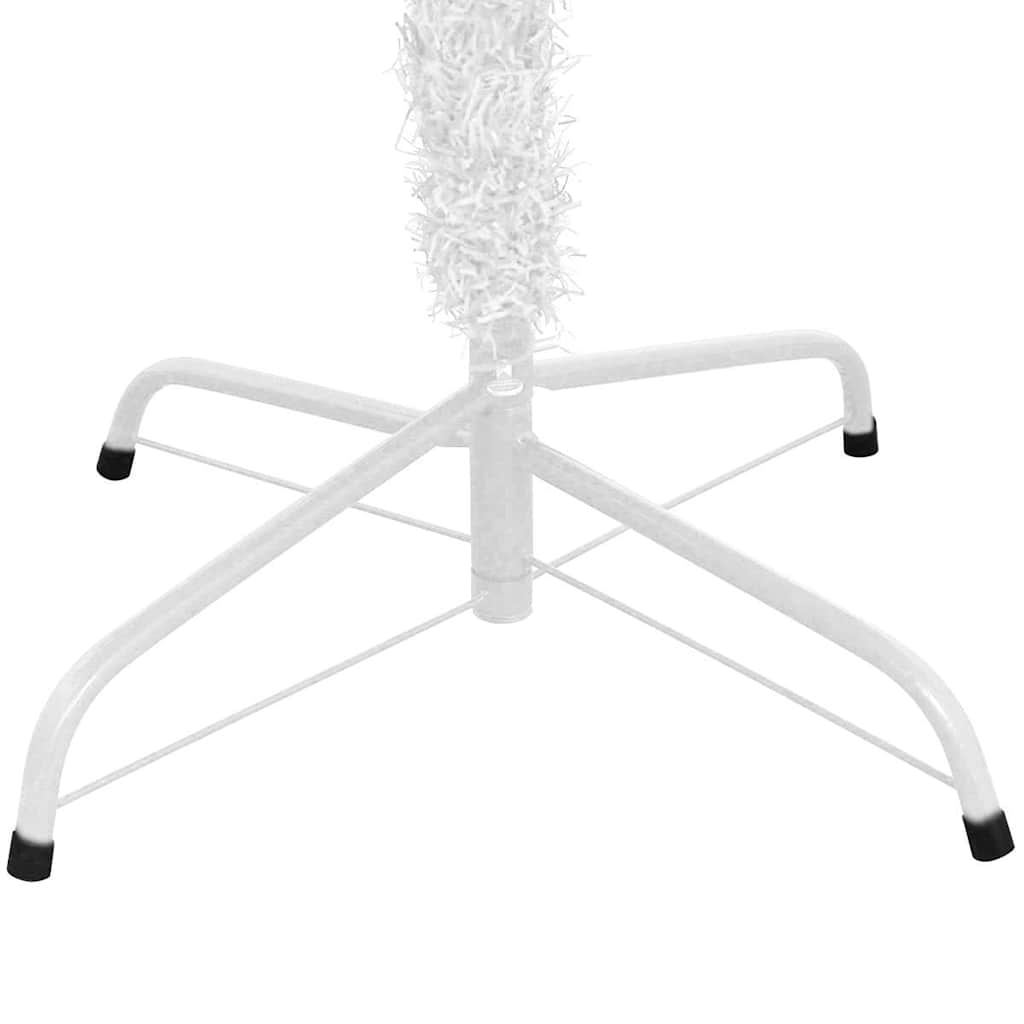 Artificial Pre-lit Christmas Tree L 94.5" White