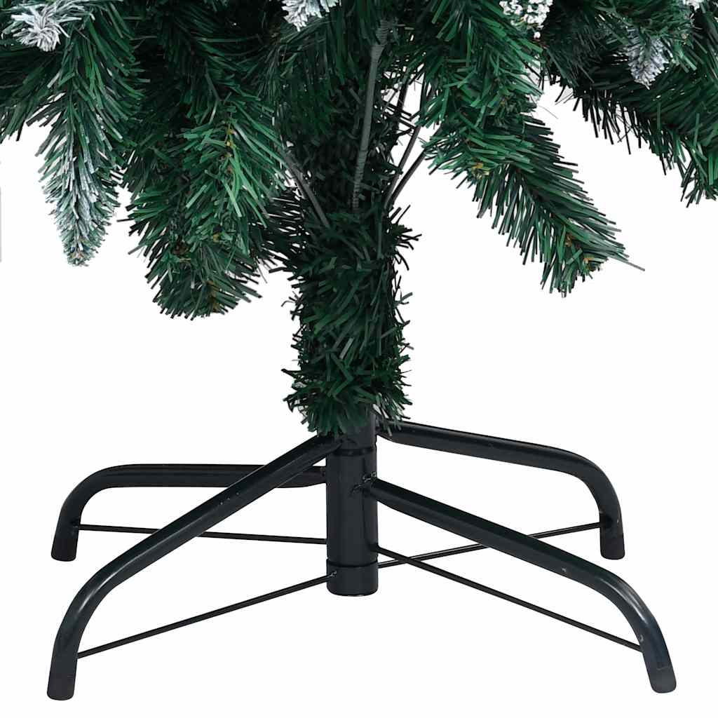 Artificial Christmas Tree LEDs&Pine Cones&White Snow 82.7