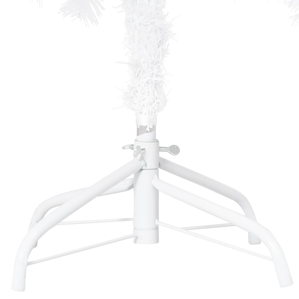 Artificial Pre-lit Christmas Tree with Thick Branches White 82.7