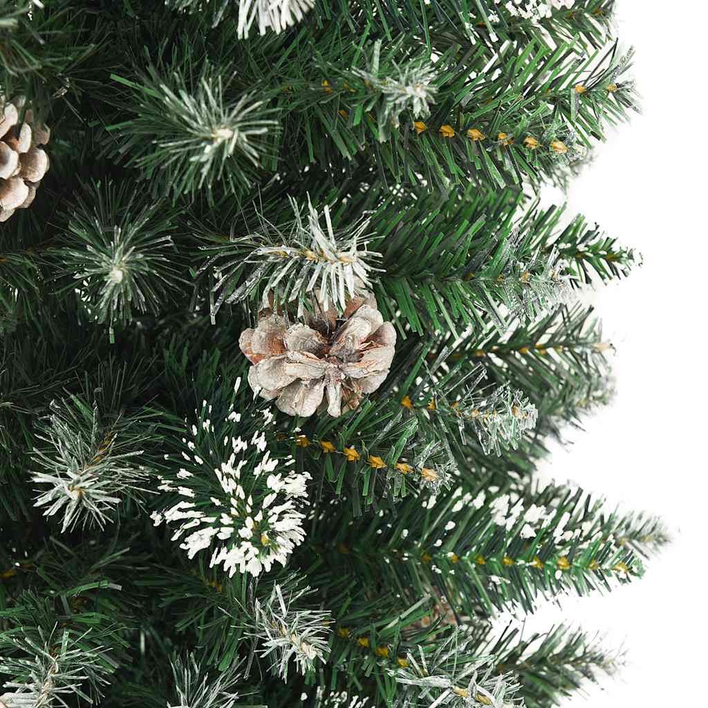 Artificial Slim Christmas Tree with Stand 6 ft PVC