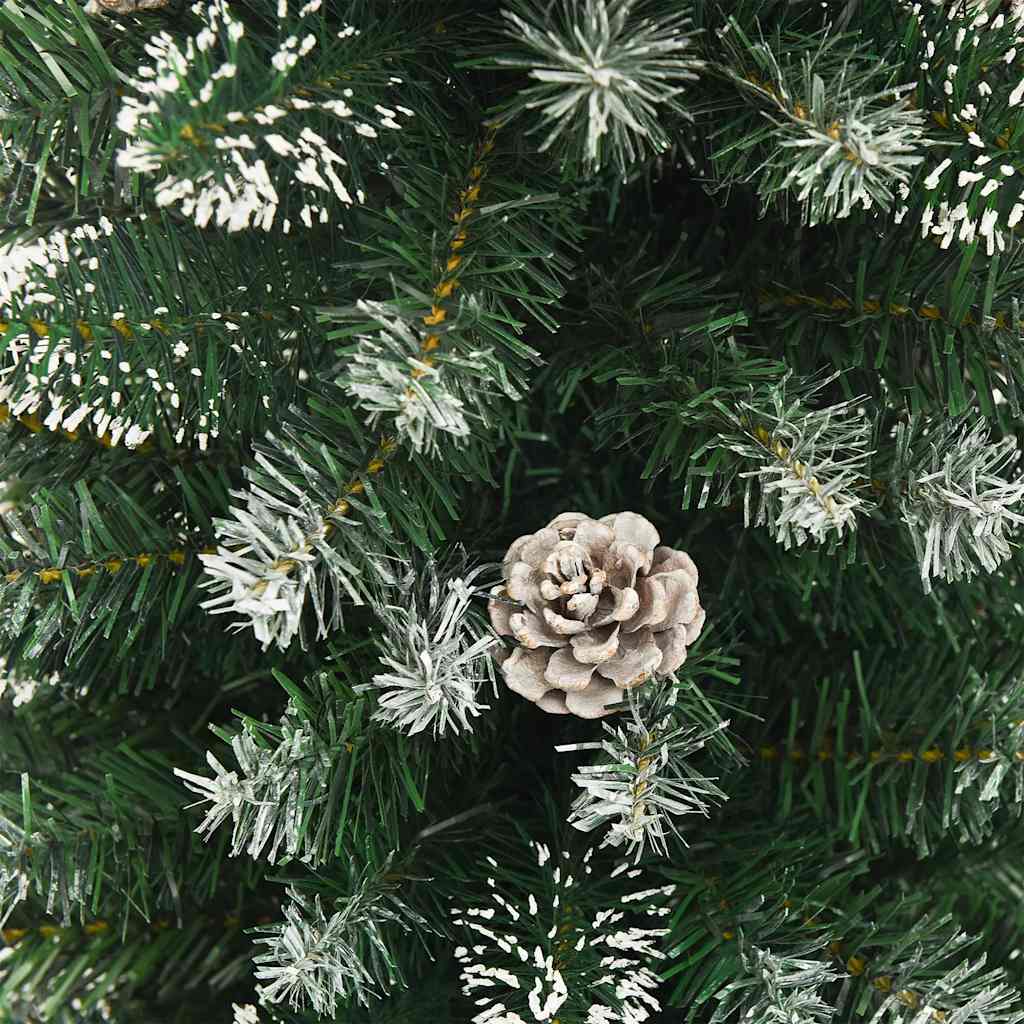 Artificial Slim Christmas Tree with Stand 6 ft PVC