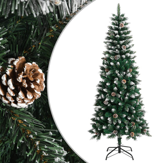 Artificial Christmas Tree with Stand Green 70.9" PVC