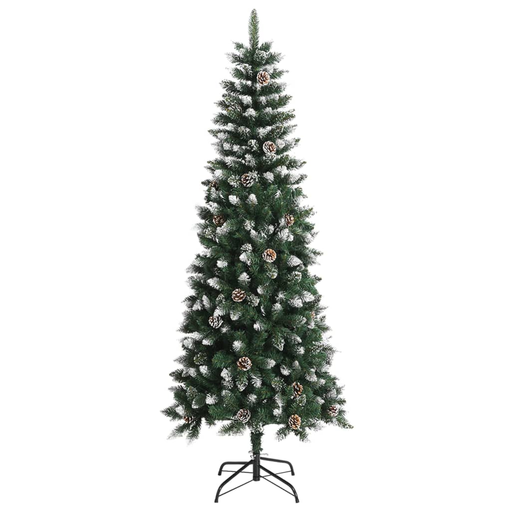 Artificial Christmas Tree with Stand Green 82.7" PVC