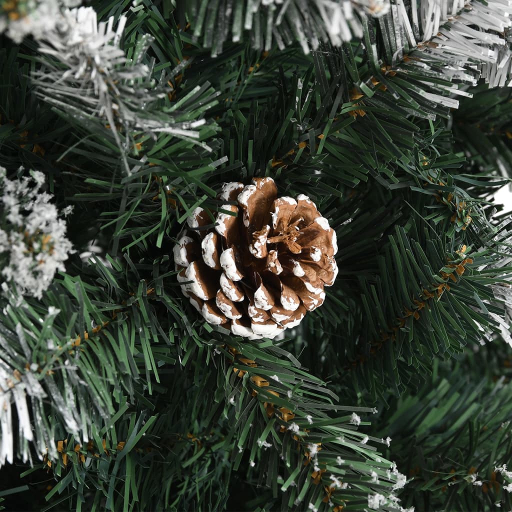 Artificial Christmas Tree with Stand Green 82.7" PVC