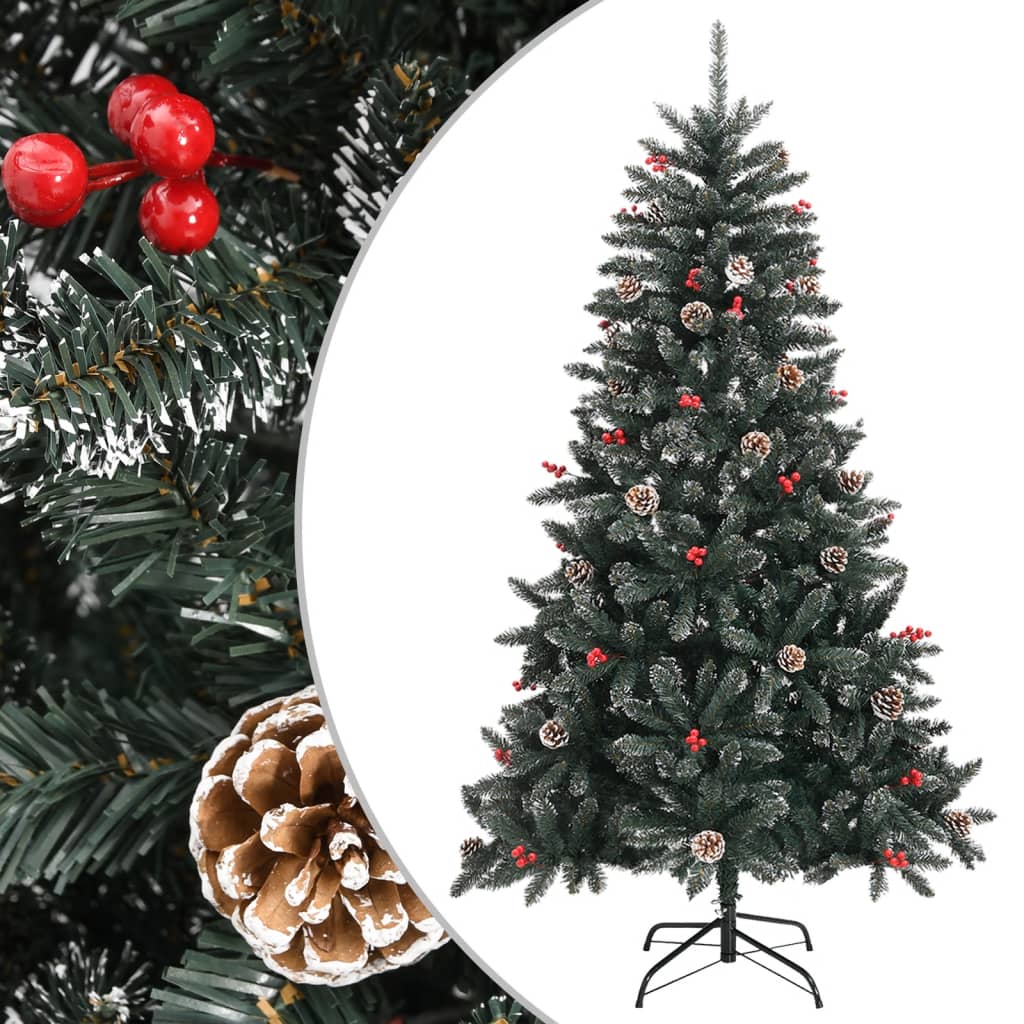 4-Foot 9-Inch Artificial Christmas Tree with Stand Green