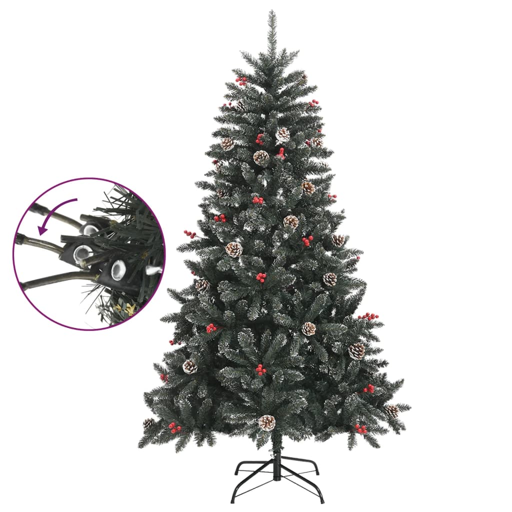 4-Foot 9-Inch Artificial Christmas Tree with Stand Green