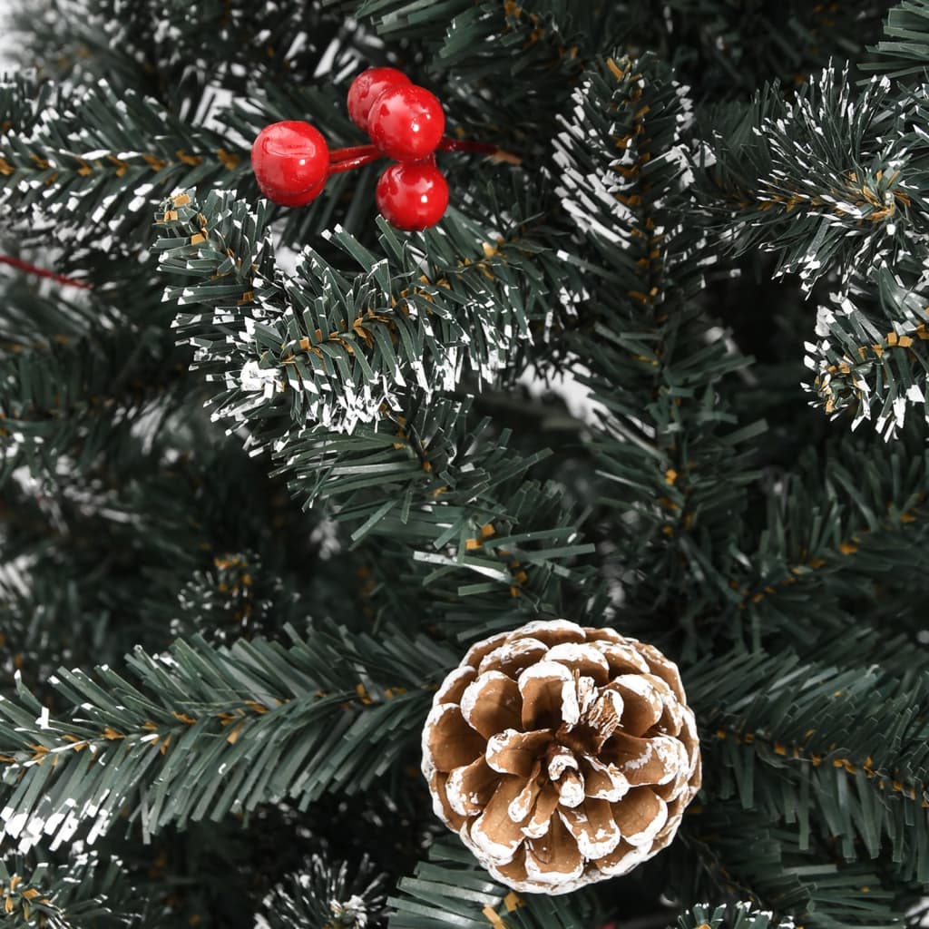 Artificial Christmas Tree with Stand Green 82.7" PVC