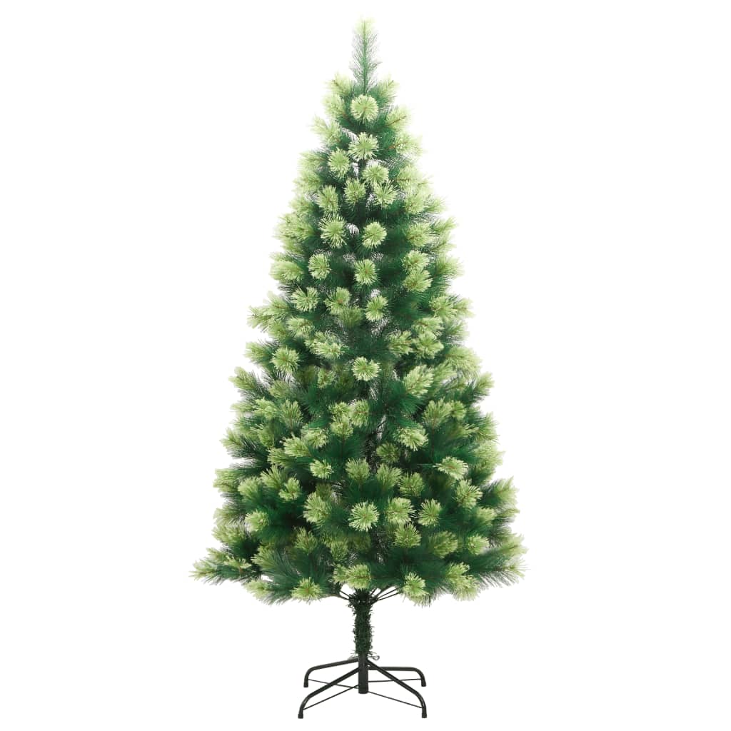 Artificial Hinged Christmas Tree with Stand 59.1"