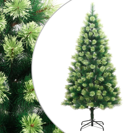 Artificial Hinged Christmas Tree with Stand 70.9"