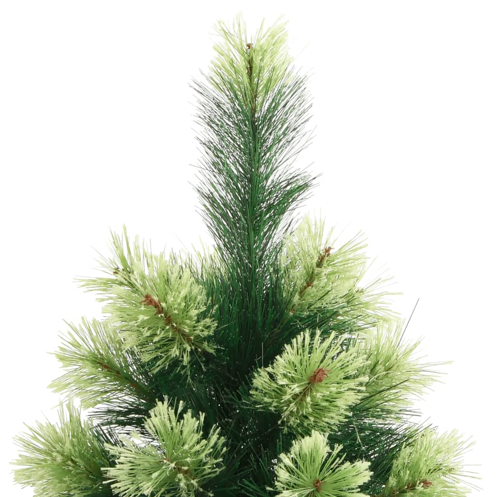 Artificial Hinged Christmas Tree with Stand 70.9"