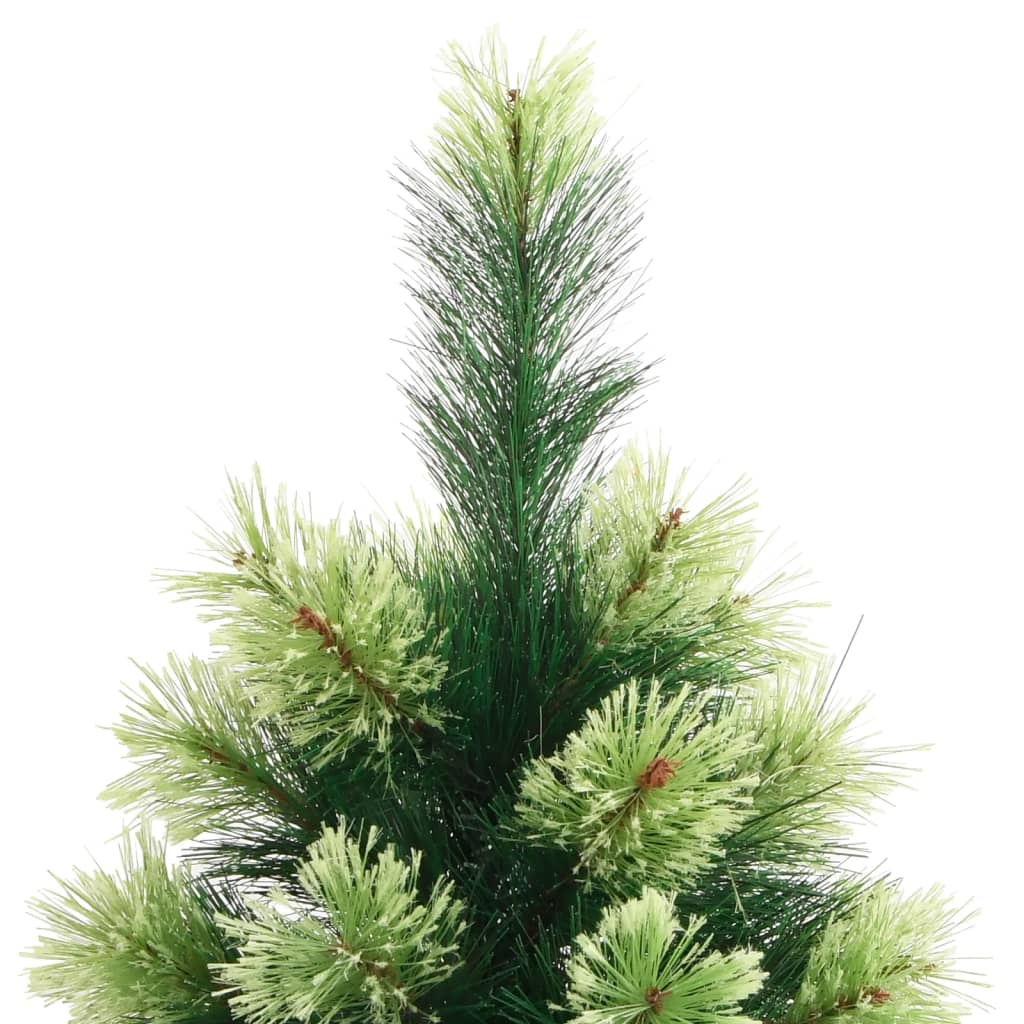 Artificial Hinged Christmas Tree with Stand 82.7"