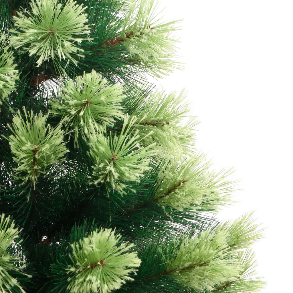 Artificial Hinged Christmas Tree with Stand 82.7"