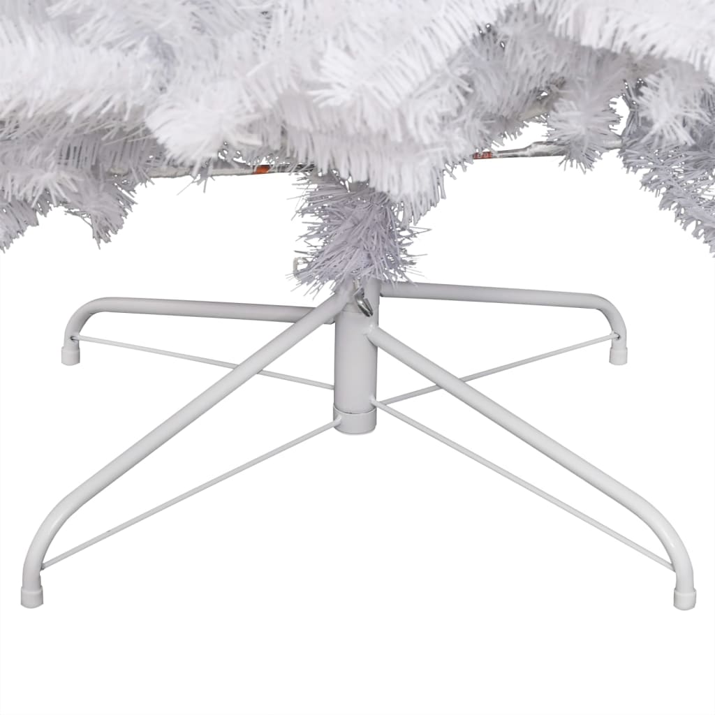 Artificial Hinged Christmas Tree with Flocked Snow 59.1"