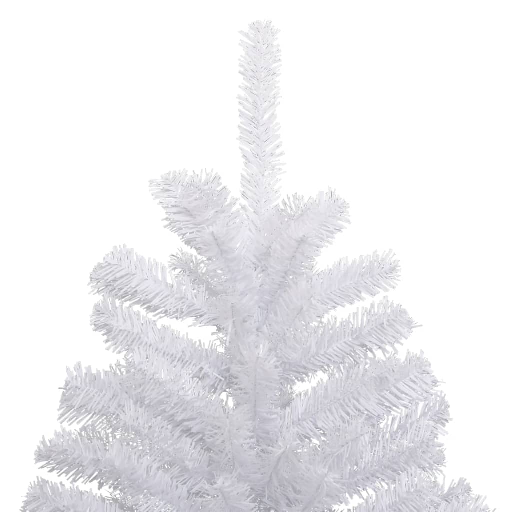 Artificial Hinged Christmas Tree with Flocked Snow 59.1"
