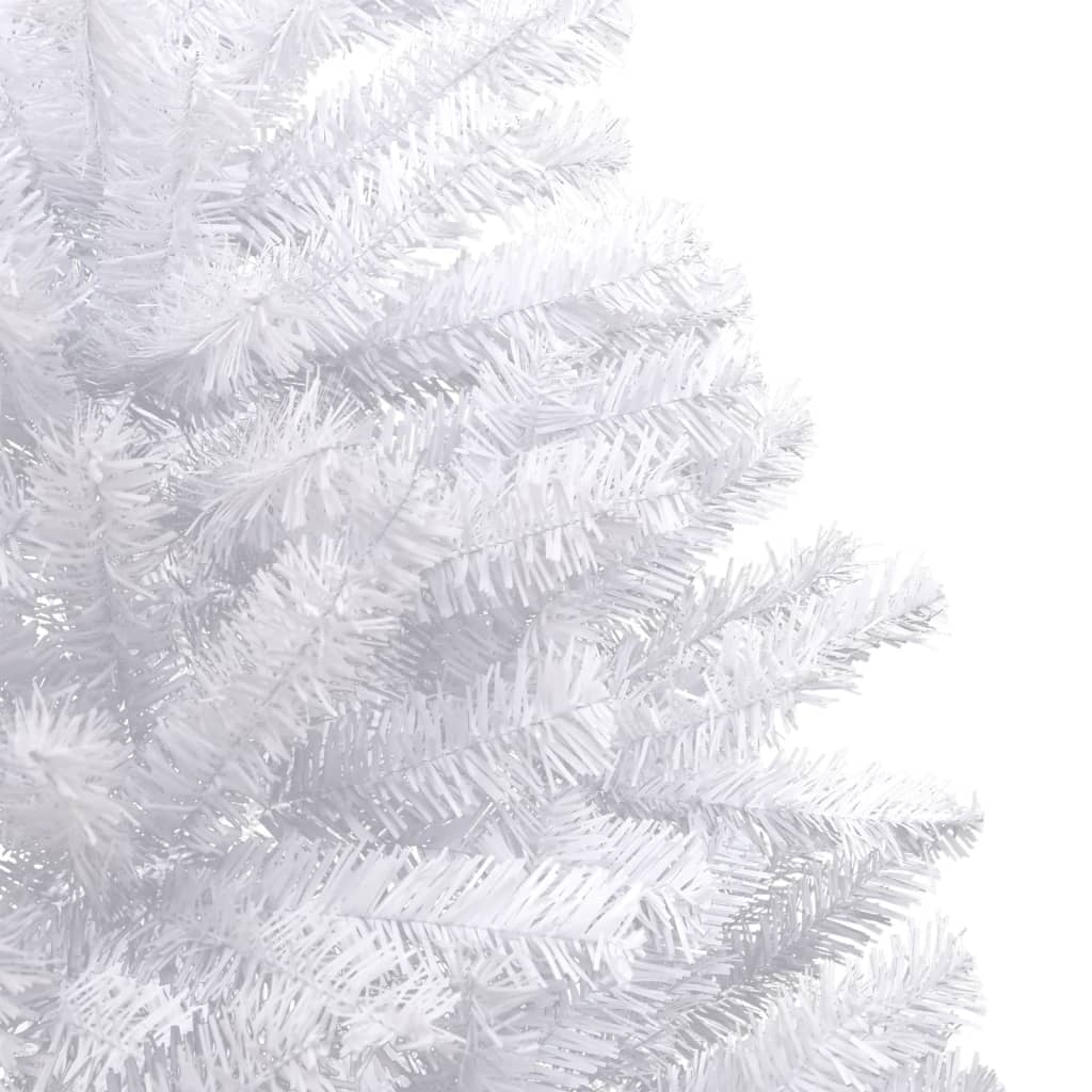 Artificial Hinged Christmas Tree with Flocked Snow 59.1"