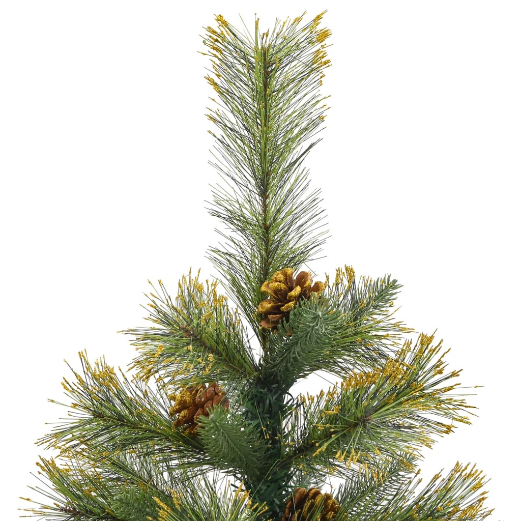 Hinged 4 ft. Christmas Tree with Cones