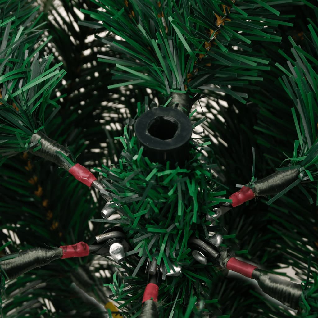 Artificial Hinged Christmas Tree with Cones and Berries 59.1"