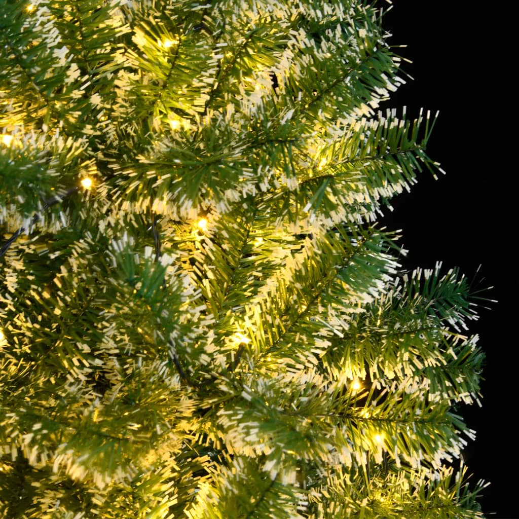 Artificial Christmas Tree 300 LEDs & Flocked Snow 70.9