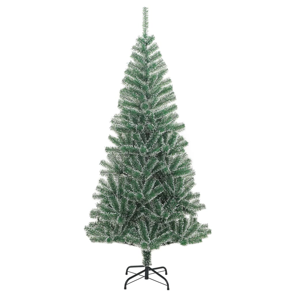 Artificial Christmas Tree 300 LEDs & Flocked Snow 70.9