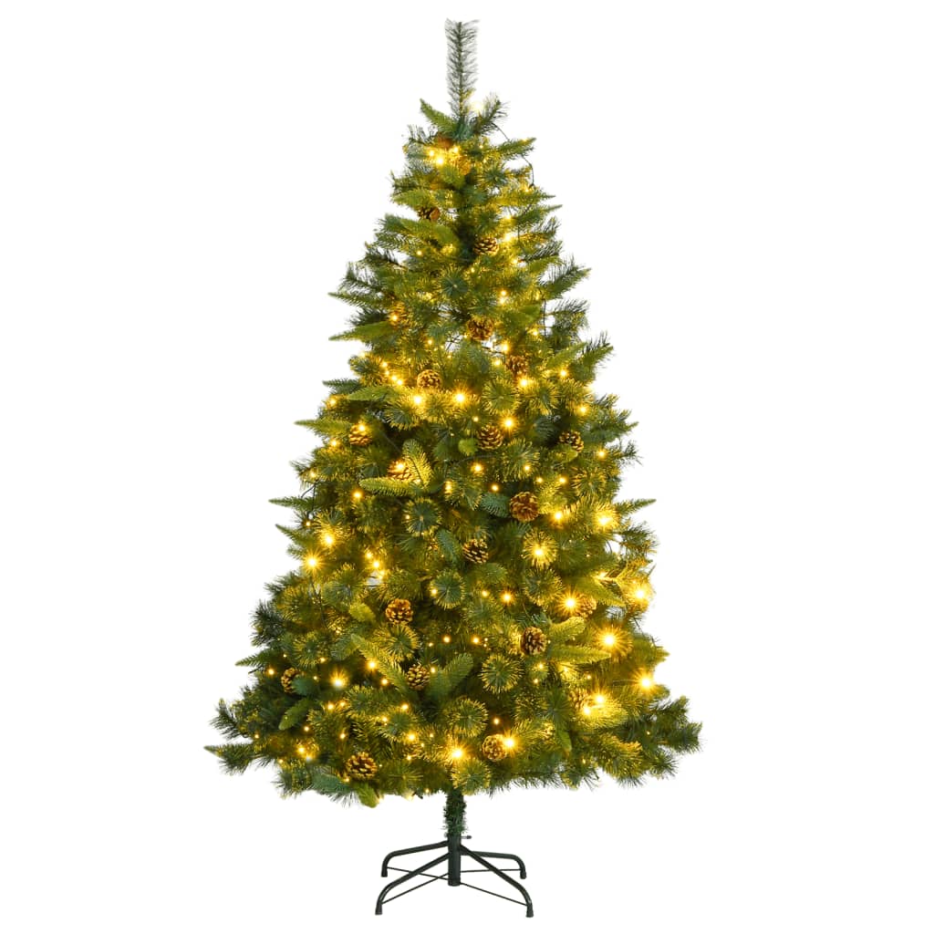 Artificial Hinged Christmas Tree 300 LEDs 82.7