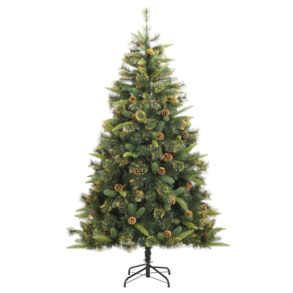 Artificial Hinged Christmas Tree 300 LEDs 94.5