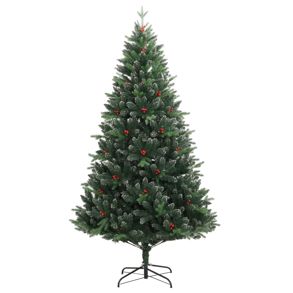 Artificial Hinged Christmas Tree 300 LEDs 94.5