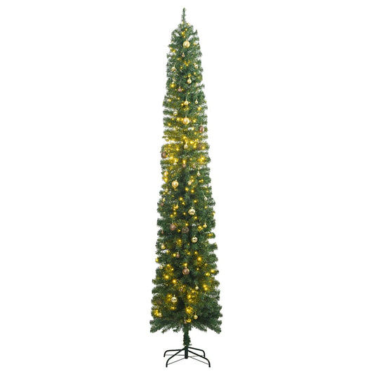 Slim Christmas Tree 300 LEDs & Ball Set 118.1