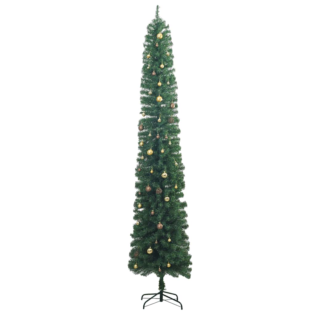 Slim Christmas Tree 300 LEDs & Ball Set 118.1