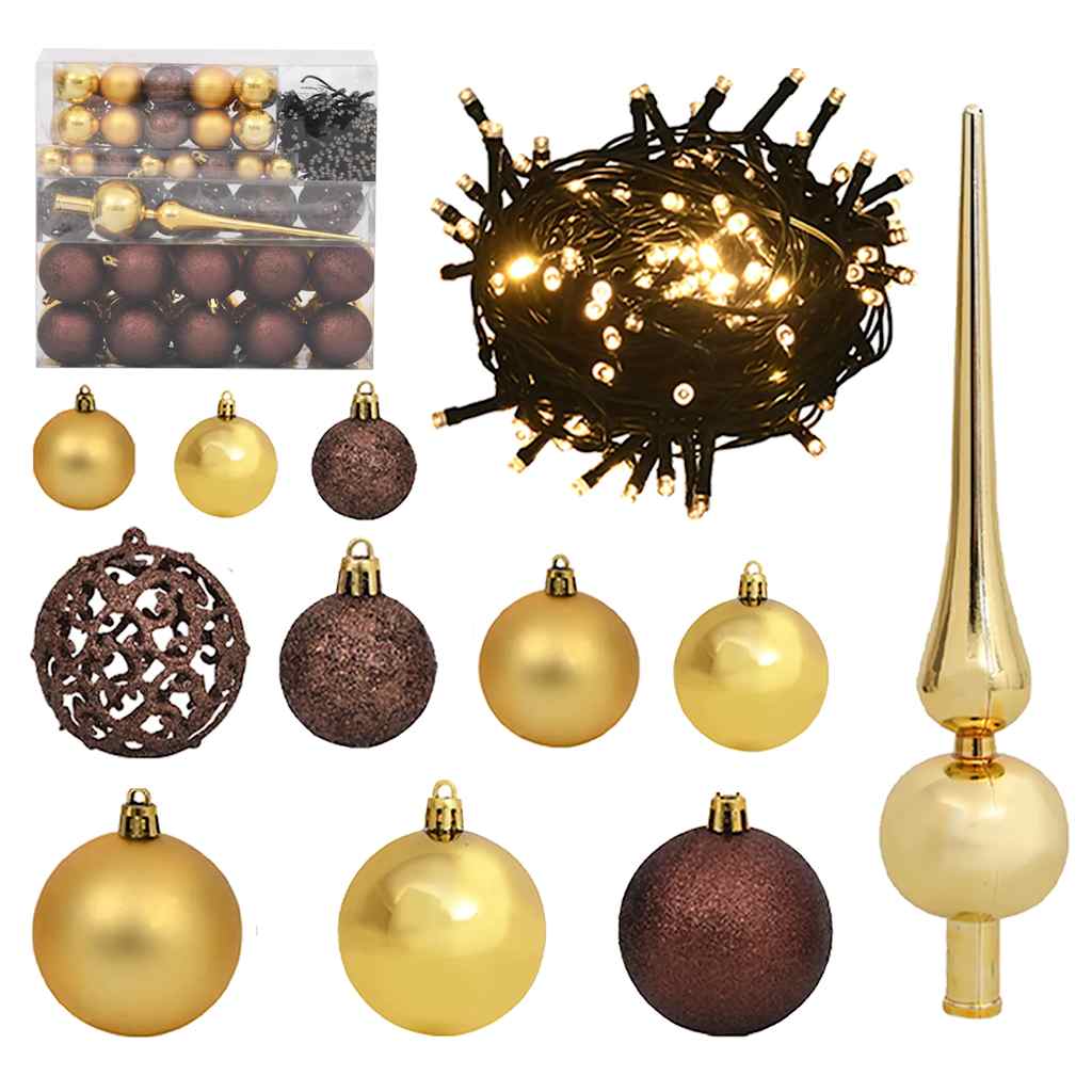 Slim Christmas Tree 300 LEDs & Ball Set 118.1