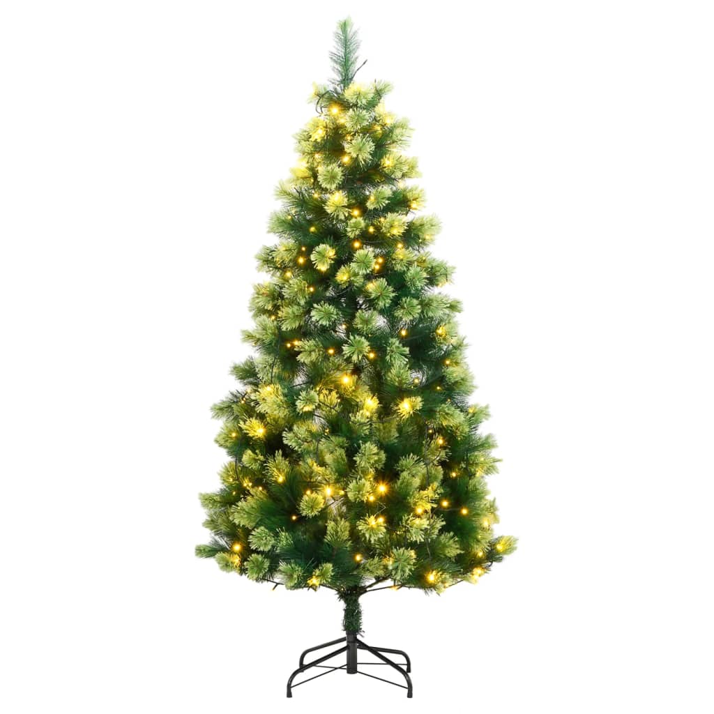 Artificial Hinged Christmas Tree 300 LEDs 70.9