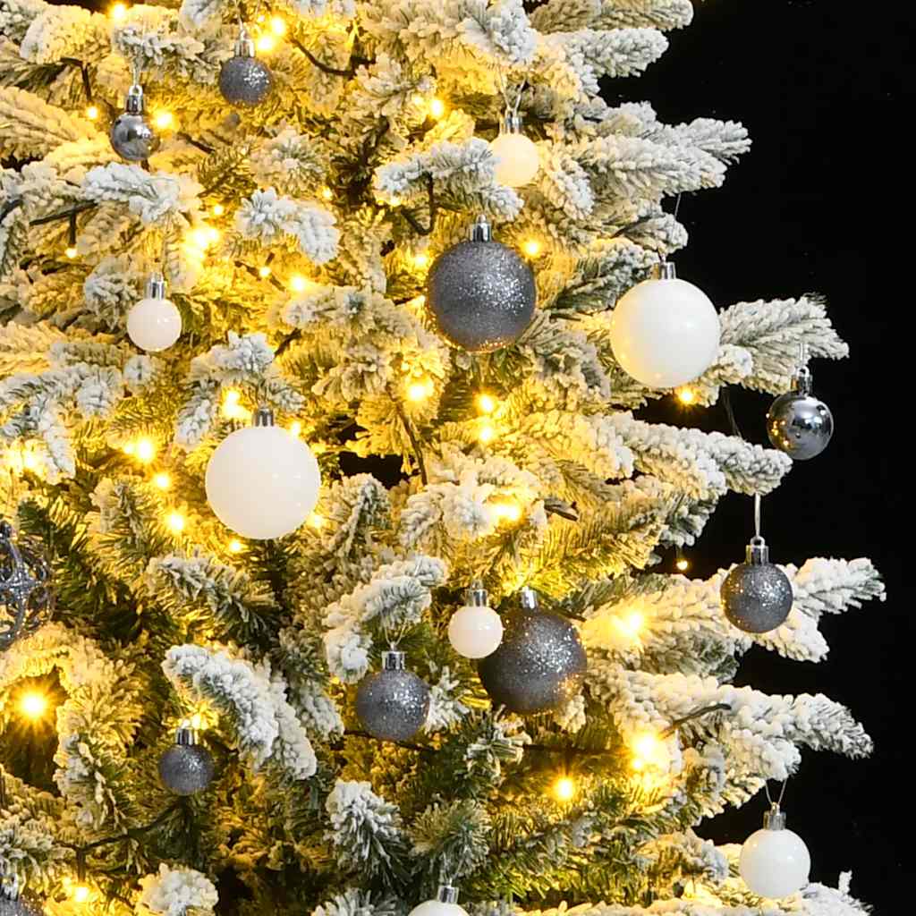 Artificial Hinged Christmas Tree 150 LEDs & Ball Set 59.1