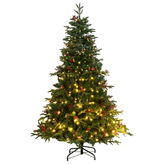 Artificial Hinged Christmas Tree 300 LEDs 70.9
