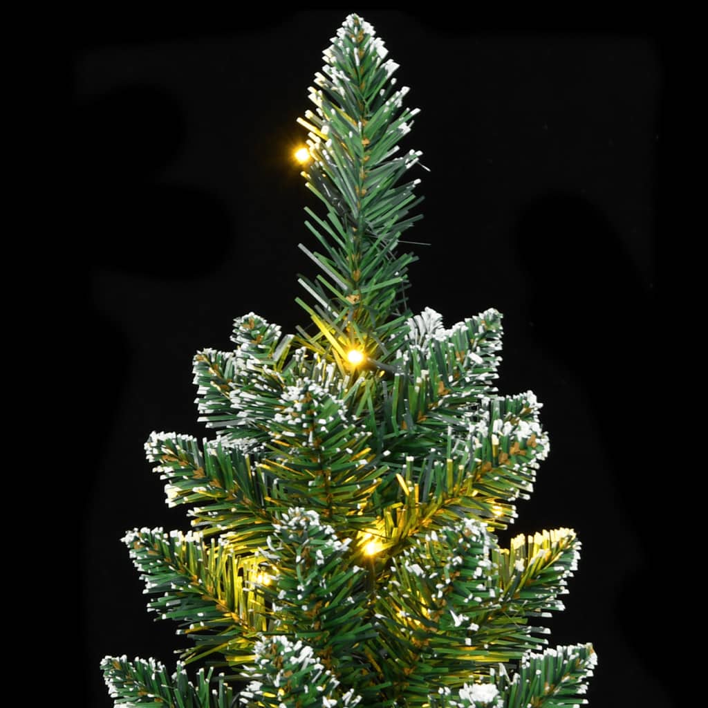 Artificial Slim Christmas Tree 300 LEDs 70.9