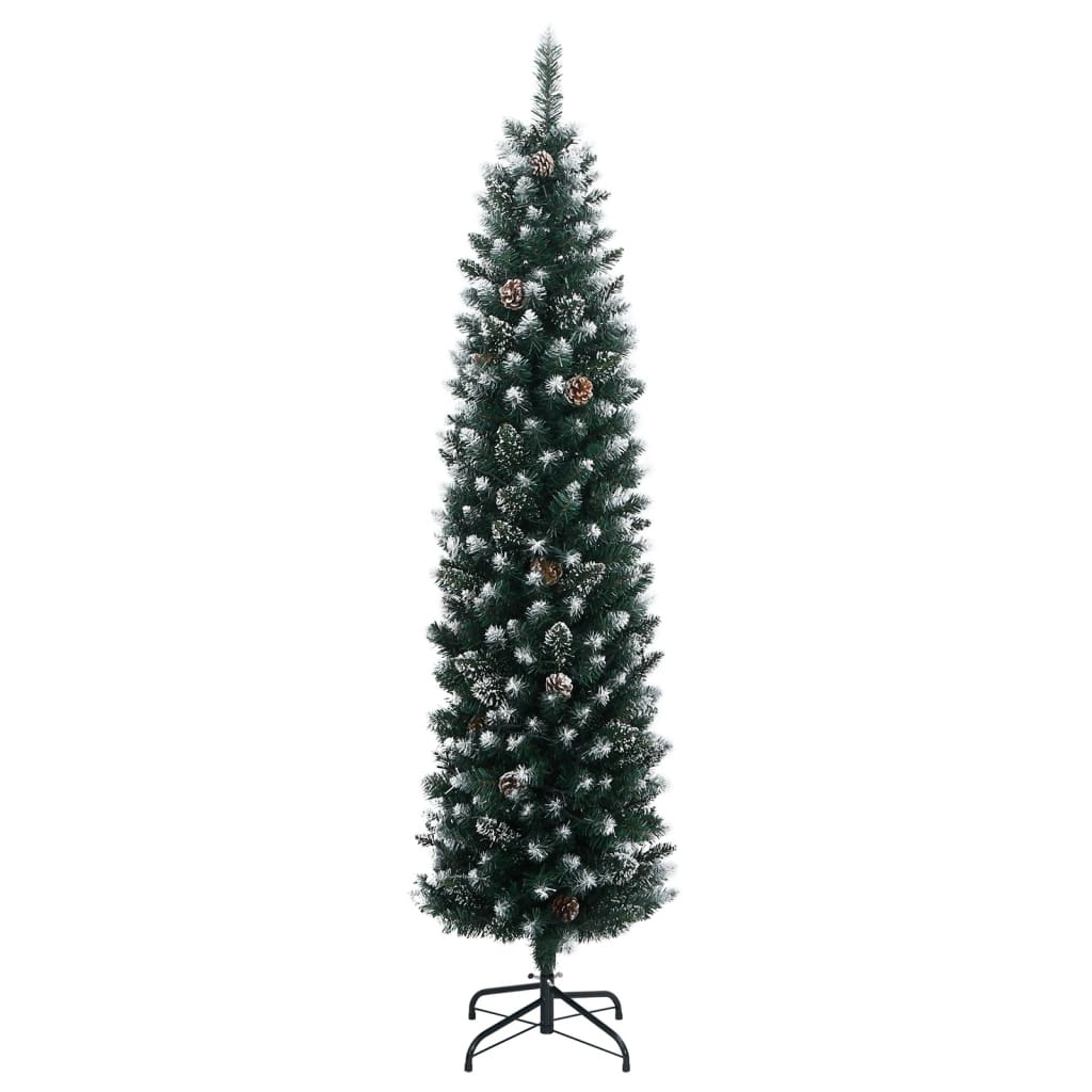 Artificial Slim Christmas Tree 300 LEDs 70.9