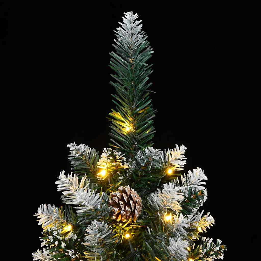 Artificial Slim Christmas Tree 300 LEDs 70.9