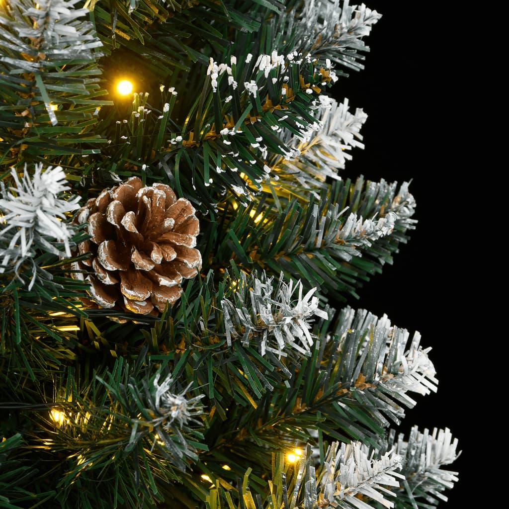 Artificial Slim Christmas Tree 300 LEDs 82.7