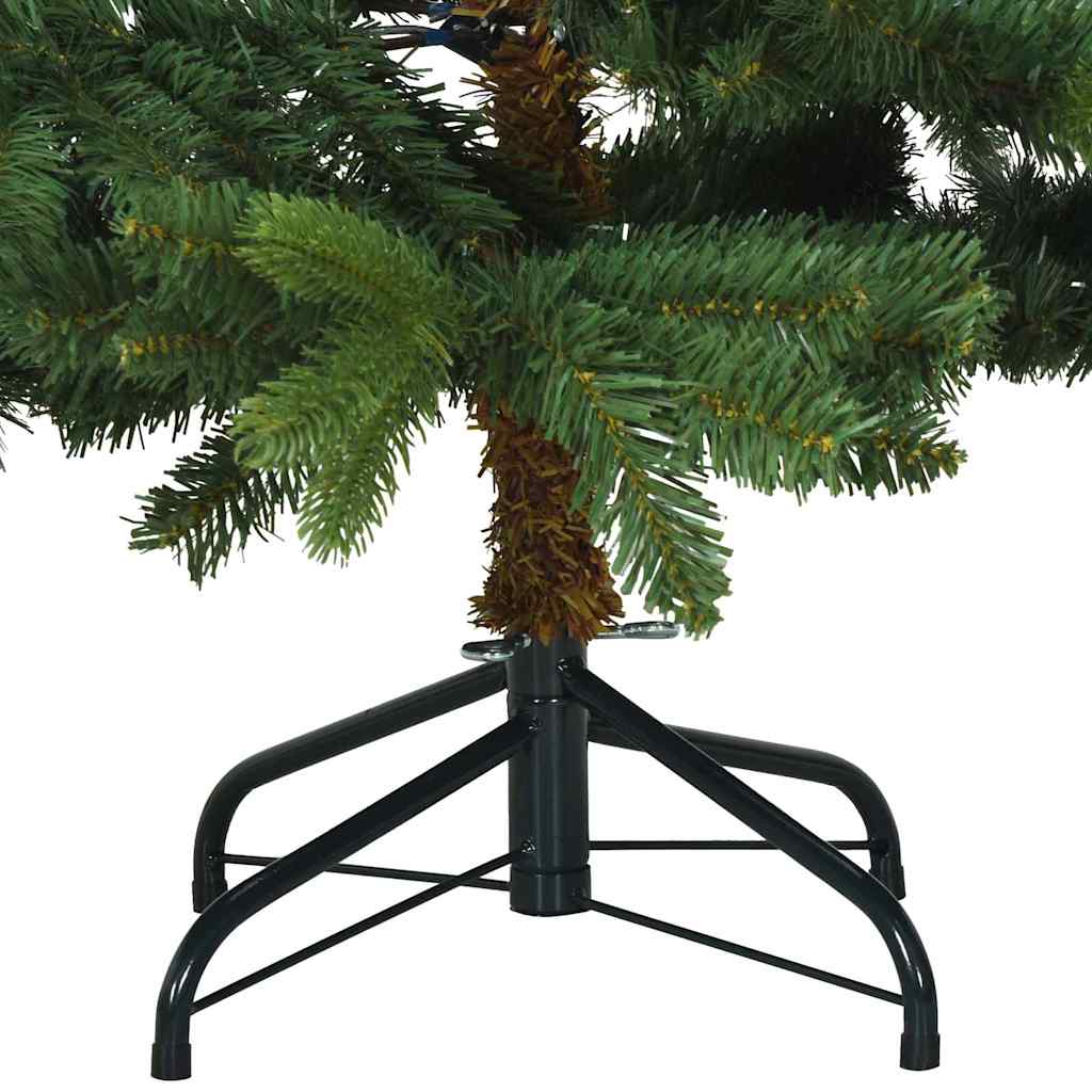 Artificial Hinged Christmas Tree with Stand Green 59.06 in