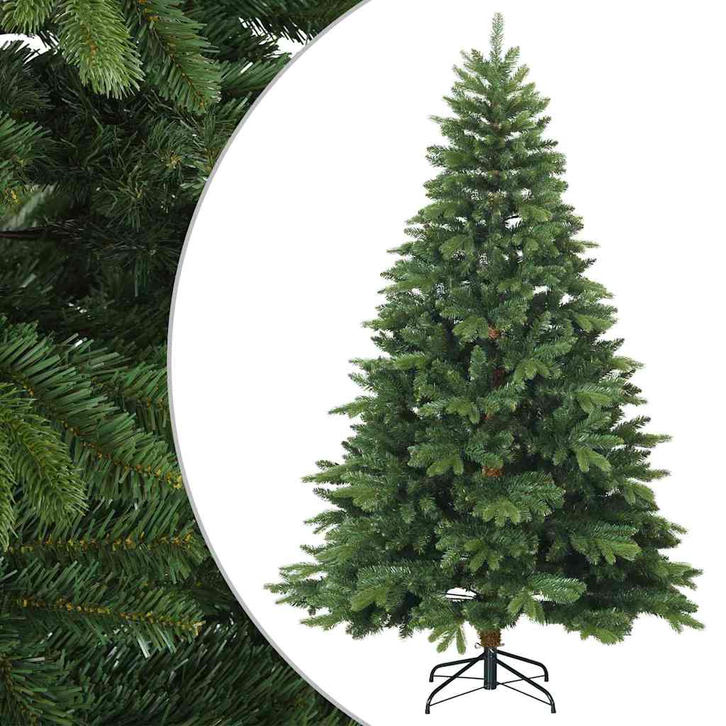 Artificial Hinged Christmas Tree with Stand Green 70.87 in