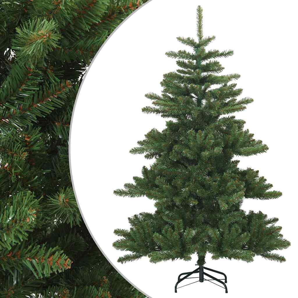 Artificial Hinged Christmas Tree Green 59.06 in PVC, steel