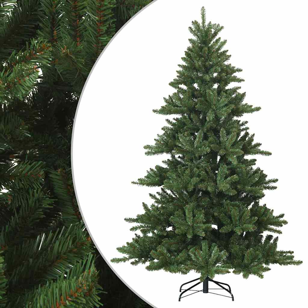 Artificial Hinged Christmas Tree Green 82.68 in PVC, steel