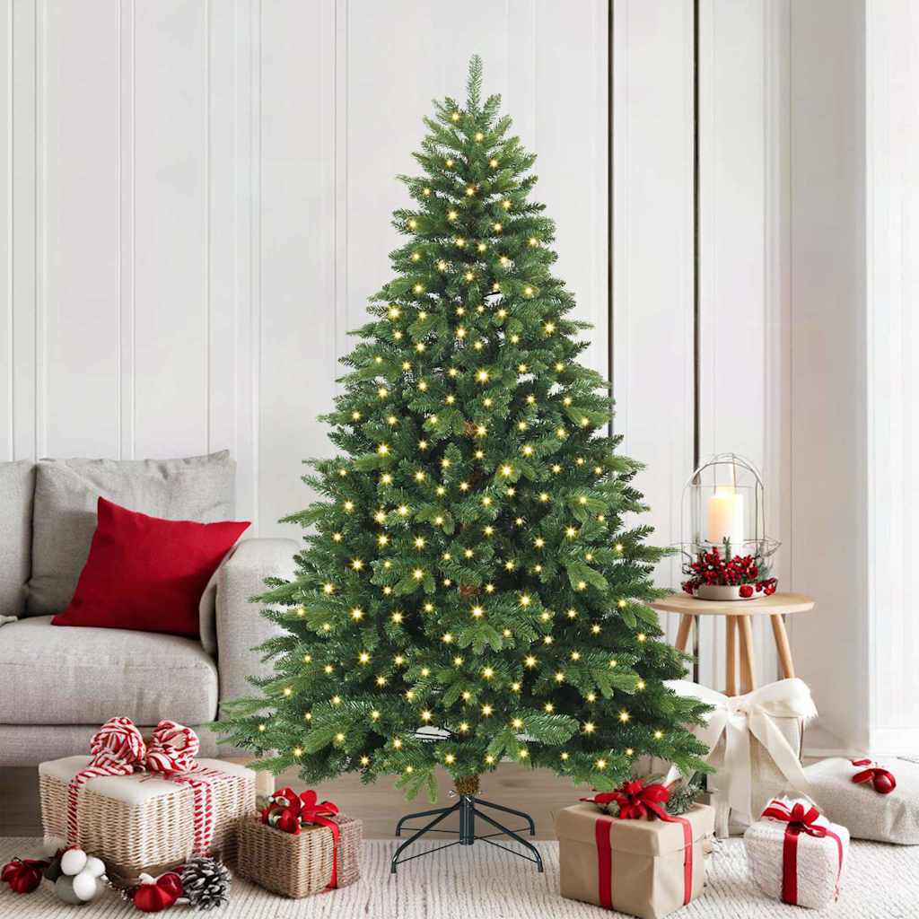 Artificial Christmas Tree with Stand Green 70.87 in PE and PVC