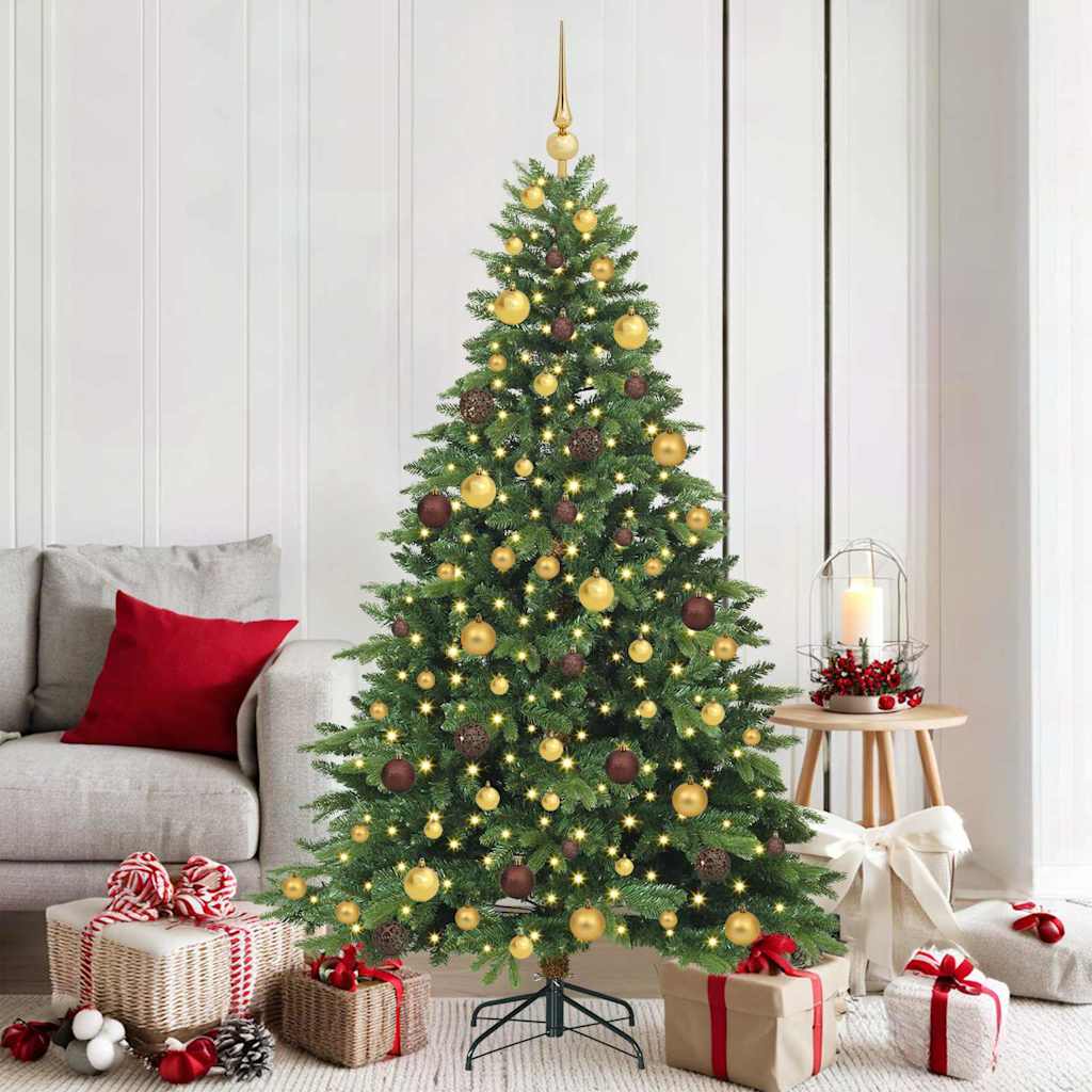 Artificial Christmas Tree with Stand Green 70.87 in PE and PVC